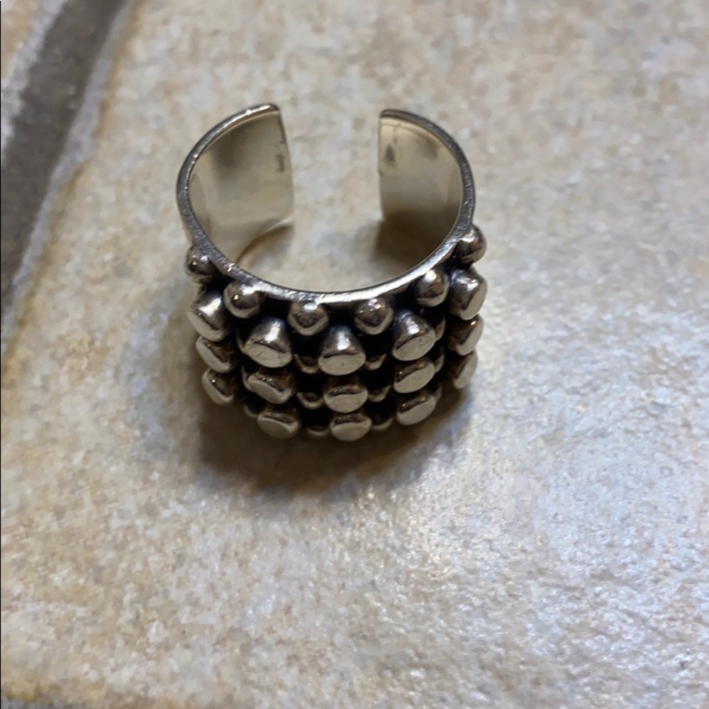 Mexican silver ring - Picture 2 of 5